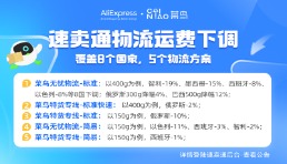 AliExpress菜鳥無憂物流持續降價